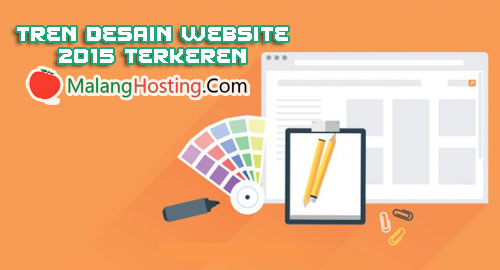 Tren Desain Website 2015 Terkeren